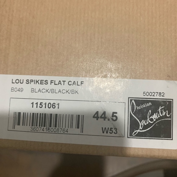 Louboutin Spikes Flat Calf - Picture 2 of 12